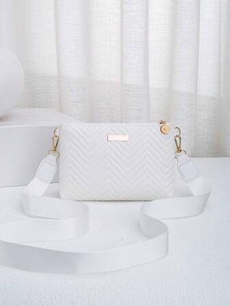 Sac à bandoulière à chaîne gaufré à la mode pour femmes, sac à main, sac enveloppe de pochette