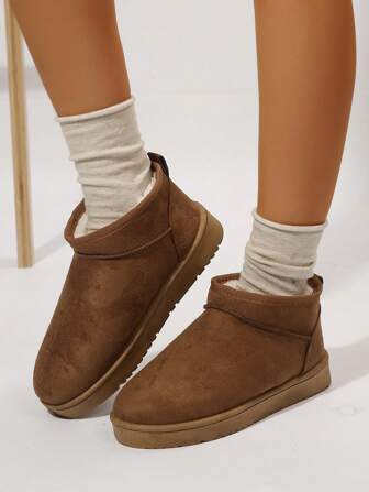 Stivali da neve da donna, alla moda, di alta qualità, eleganti, durevoli, comodi, casual, resistenti all'usura, antiscivolo, un'ottima scelta per le donne