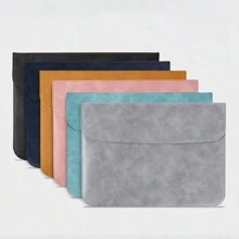 PU 皮革笔记本电脑保护套 信封式 适用于 14 英寸专业版、16 英寸笔记本电脑、13 英寸平板电脑、商务公文包、男女通用 - 彩色 - 查看 8