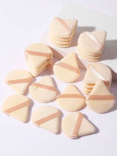 50/20/10/5/1个可重复使用的三角化妆海绵，多功能化妆工具，适用于粉底、防晒霜、BB霜、气垫和腮红，完美替代化妆刷，旅行和居家必备，化妆，价格实惠，房间装饰，梳妆台，旅行，卧室，化妆配件，粉扑，美妆蛋，散粉，化妆海绵，价格实惠，圣诞礼物，化妆品，化妆工具，便宜好物，礼物，女士礼物，圣诞礼物