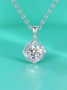Stunning Windmill-Shaped 1 Carat Moissanite Sparkling Set - Unisex S925 Silver Jewelry For Everyone, Bohemian Style, Guaranteed Quality!