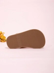 Mädchen Schlangenhaut Muster Mode Flache Sandalen, Sommer