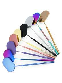 1 Pc Lash Extension Mirror Eyelash Extension Grafting Tools Stainless Steel Multifunction Checking Lash Mirror Cosmetic Mirror Beauty Makeup-Lash Extension Tools-Lash Artist Mirror,Makeup,Cheap,Room Decor,Vanity,Travel,Bedroom,Makeup Accessories,Mirror,Vanity Mirror,Mini Mirror,Compact Mirror,Mirror Small,Hand Mirror,Cheap,Stocking Stuffers,Makeup,Makeup Tools,Cheap Stuff,Gifts,Gifts For Women,Christmas Gifts
