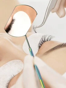 1 Pc Lash Extension Mirror Eyelash Extension Grafting Tools Stainless Steel Multifunction Checking Lash Mirror Cosmetic Mirror Beauty Makeup-Lash Extension Tools-Lash Artist Mirror,Makeup,Cheap,Room Decor,Vanity,Travel,Bedroom,Makeup Accessories,Mirror,Vanity Mirror,Mini Mirror,Compact Mirror,Mirror Small,Hand Mirror,Cheap,Stocking Stuffers,Makeup,Makeup Tools,Cheap Stuff,Gifts,Gifts For Women,Christmas Gifts