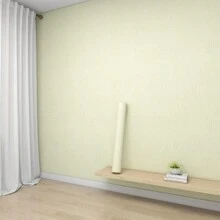 1 件亚麻纹理撕下即贴壁纸，防水防潮，易于粘贴和移除，厚实，适用于浴室、厨房、电视背景、卧室、家居装饰、秋季美学、多种颜色可选、装修贴纸撕下墙板、墙纸、壁纸、春季装饰物品刷新您的家、拉玛装饰贴纸墙贴房间装饰墙面装饰墙贴