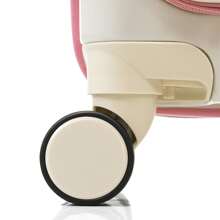 Merax 行李箱 4 件套带 USB 端口，20、24 英寸，带前开口设计，航空公司认证随身行李箱带杯架，ABS+PC 硬壳行李箱带可扩展旅行袋