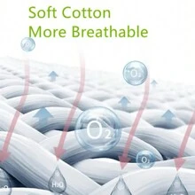 1PC Cotton Baby Diaper Newborn Training Pants Breathable Reusable Nappy 0-3Y