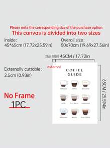 Coffee Print Wall Painting - Multicolor - View 13