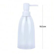 100% PVC 简易擦洗洗漱用品，液体瓶牙刷架漱口杯肥皂盒马桶刷多色可选，适用于家庭浴室厕所厨房酒店旅行携带样板间个性配件家居浴室装饰夏季 - 裝液瓶 - 查看 4