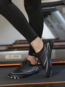 新款可调节系带水鞋 - 防滑，适合瑜伽、海滩、散步、冲浪和钓鱼 - 黑色 - 查看 7