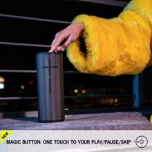 Ears BOOM EXC Portable Waterproof Bluetooth Speaker, Night Black - Blue - View 5