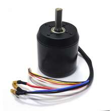RAINAUT C6374 Electric Skateboard Motor High Efficiency Sensorless Brushless For DIY Electric Skateboard 2900W 170KV - Black - View 8