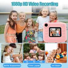 Instant Print Camera For Kids - Instant Print Photo - Christmas Birthday Gifts For Age 4 5 6 7 8 9 10 Girls Boys - Portable Toy- Pink.Back To School.Labour Day, Maypole, European Day, Mother's Day. - Multicolor - View 5