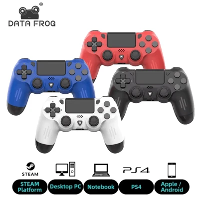  Controlador inalámbrico compatible con Bluetooth DATA FROG para Slim Pro PC con vibración, sensor de movimiento de 6 ejes y joystick de juego
