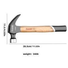 Indestructible Flat Mallet Hammer, Tools For Men - Black - View 6