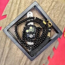 1 Stücke Strass Finger Zähler, Rosenkranz Ring, Mini Ziffernzähler zum Beten, Trainieren, Zählen, 3-teiliges Set - Verschiedenfarbig - Übersicht 7