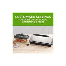 FoodSaver Multi-Use Food Preservation System Food Vacuum Sealer Machine | Silver - UK Plug(220-240V) - View 3