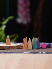 120/180pcs Pagoda Incense Backflow Incense Thai Cone Incense Pagoda Incense Incense Incense Hygienic Incense Deodorizing Agarwood Bulk Incense Grain Sandalwood Home Festival Decoration Rama Gifts Birthday Graduation