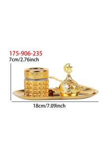 1 件套 北欧纯色拉玛香薰炉 创意香炉夹 桌面摆件 檀香熏香 熏香驱散香薰炉 拉玛礼物 星星 月亮 灯笼 - 彩色 - 查看 3