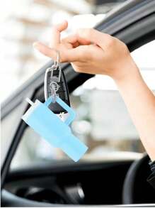 1 Móc chìa khóa bình nước có thể tháo rời, Phụ kiện mini dễ thương đựng son dưỡng môi, son môi, vật dụng nhỏ - Nhiều màu - Xem 5