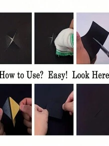 1 件自粘 PVC 皮革修补片，皮革修补胶带，DIY 用于沙发、椅子、桌子、手提包、鞋子和摩托车座椅修复