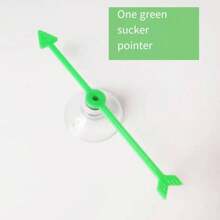 1/3 件吸盘指针旋转转盘幸运旋转轮，英语语音和课程的互动教学辅助工具 - 彩色 - 查看 7