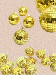 Odblaskowa kula lustrzana dekoracja domu fotografia rekwizyt kula dyskotekowa