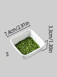 6 Stück keramische Saucenschalen, Teller, Küchenschüsseln, Gewürzschälchen für Zuhause, Küche, Raumdekoration, Restaurant. Verwendung für Salz, Zucker, Gewürze, Chilipulver. Geeignet für Outdoor, Hochzeit, Party, Geschenk, Geburtstagsdekorationen, Jahrestags-Lunchboxen, Bento-Boxen, Weihnachtsgeschenke