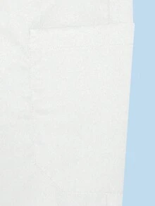 cimmuovere Spodnie medyczne damskie, wygodne, jednokolorowe, proste, wielokieszeniowe, do uniformu chirurgicznego