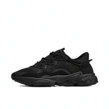 Adidas Originals 2025 男女通用 Ozweego 休闲低帮运动鞋 EE6999 - 黑色 - 查看 1