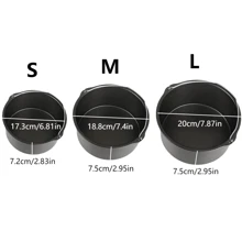 1pc/3pcs Cake Mold. Carbon Steel Non-Stick Mold. Comes With Portable Mold, Can Also Be Used For Air Fryers, Non-Slip, Cleaning Brush, Heat Resistant - Halloween Gift