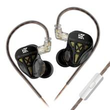KZ D Q S HiFi Dynamic Drivers In Ear Monitor Headphones For Singer Musician Semi-Open HiFi Bass IEM Earphone 2pin 3.5mm Plug Gaming Earbuds - màu đen - Xem 2