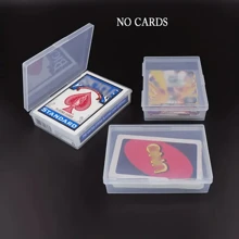 1/2/5 piezas Cajas de almacenamiento transparentes (10*7 Cm/3.93*2.75 In), pueden almacenar diferentes tarjetas y naipes, organizarlos y almacenarlos por categoría, caja de almacenamiento para suministros de fiesta, caja de almacenamiento dedicada, caja de plástico, rectangular, caja transparente, caja reforzada, adecuada para tiendas minoristas y equipos fijos, para tarjetas de visita, set de colección de tarjetas de tamaño estándar, para cartas de trading, tarjetas deportivas, suministros de arte