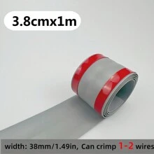 1 rotolo 2,16*118,11 pollici / 5,5 cm*3 m Copertura di cavi pavimento, protezione cavi in PVC, protezione prolunghe & previene le cadute, soluzione di gestione, copertura protezione cavi montata a superficie, autoadesiva, adatta per pavimenti, pareti e desktop