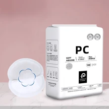 100pcs Disposable Breast Nursing Pads, Individually Packaged, Super Thin For Postpartum Leakage Protection, Lactation Pads - Multicolor - View 2