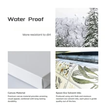 1pc Wrapped Frame Canvas Wall Art Print Hot Air Balloon With Butterflies Vintage Canvas Classic Oil Painting Art Home Decor For Living Room, Bedroom, Office - Wrapped Frame - View 8