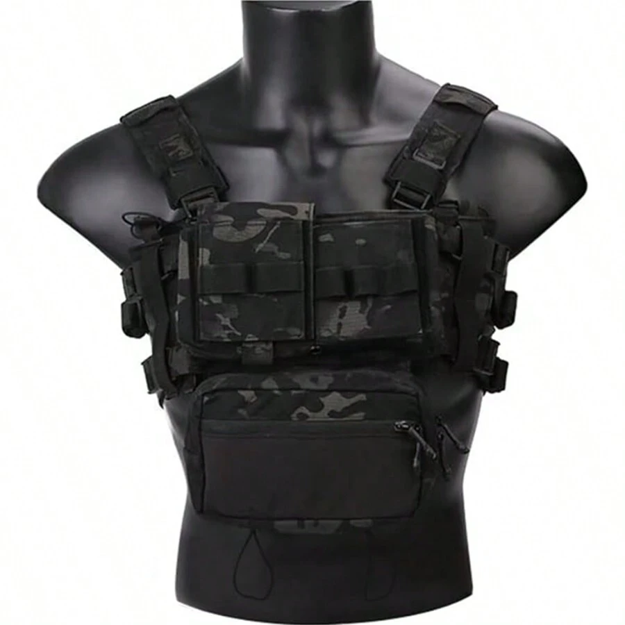 EMERSONGEAR Tactical Micro Vest, MK3 Modular Micro Fight Chest Rig