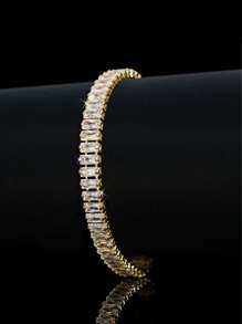 Bracciale rettangolare in oro