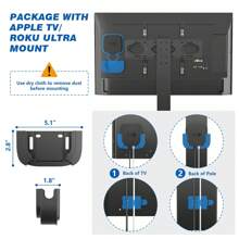 TAVR Modern Floor TV Stand For TVs Up To 70 Inch, Black TV Mount Swivel - Black - View 7