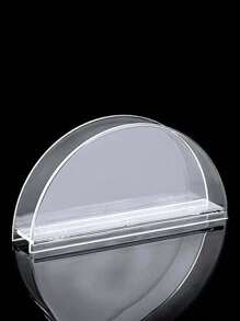 3M Acrylic Heart Shaped Napkin Holder, Elegant Transparent Standing Tissue Paper Dispenser Rack For Restaurant, Dining Hall, Hotel
