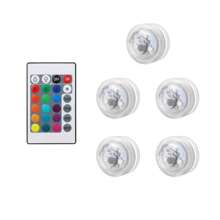 Mini Led Lights With Remote Control, Battery Powered Small Led Lights With 16 Colors And 4 Color Changing Modes, Mini Lights, Mini Led Night Light, Mini Led Lights For Crafts, Wedding, Party, Home, Christmas Decoration, Birthday Decoration, Table Centerpieces, Halloween Lantern Decor