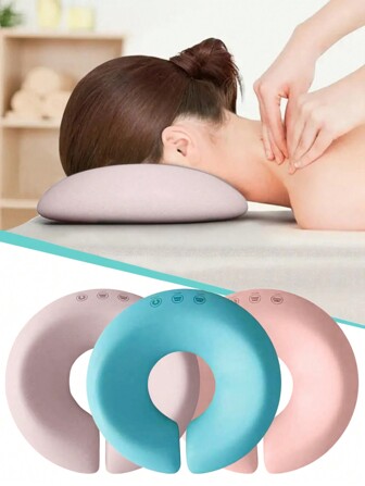 1pc Memory Foam Massage Table Face Cradle Pillow For Spa, Beauty Salon, Acupuncture