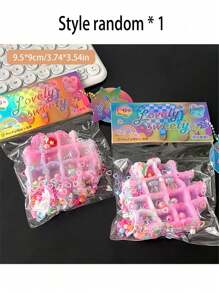 彩虹系列柔软玩具，软硅胶渐变减压玩具，回弹缓慢，挤压小玩意礼物 - 彩色 - 查看 2