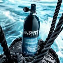 CORONEL TAPIOCCA - Blue Ocean, Colonia hombre, 150 ml, Estuche de regalo, Perfume Formato Spray, Eau de Toilette Natural y masculina con vaporizador, Aroma Cítrico Especiado, Fragancia Fresca y de larga duración ? Entrega 24/72h - Multicolor - Ver 2