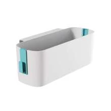 1 Pieza Organizador tipo cesta para cabecera, cesta de almacenamiento lateral para cuna de bebé, estantería colgante, contenedor de almacenamiento para escritorio