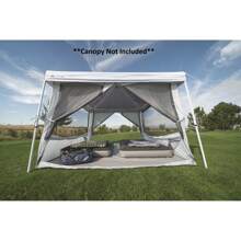 Ozark Trail 7-Person 2-In-1 Screen House Connect Tent With 2 Doors, Canopy Sold Separately - Grey - View 5