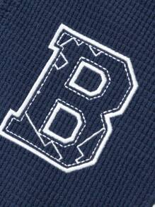 Balabala Boys' Color Block Baseball Jacket, Stylish Spring Sport Coats