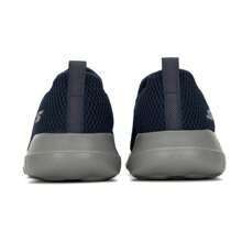 Skechers Athletic Air Mesh Slip On Casual Shoes, Walking Shoes, Lightweight Men's Shoes, Outdoor Travel Walking Shoes 54600-NVGY - Navy Blue/grey - View 5