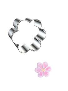 1pc Stainless Steel Flower Shaped Cookie Cutter Mold, For Roses, Lilies And Cherry Blossoms DIY Fondant, Cookies - Cookie Cutters - View 15