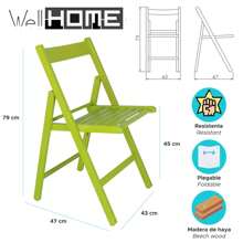 Well Home Picknick opvouwbare tafel en stoelen